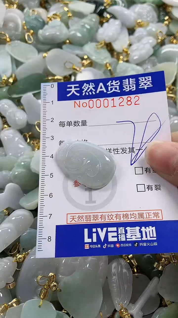 颈饰未镶嵌翡翠纯天然货翡翠