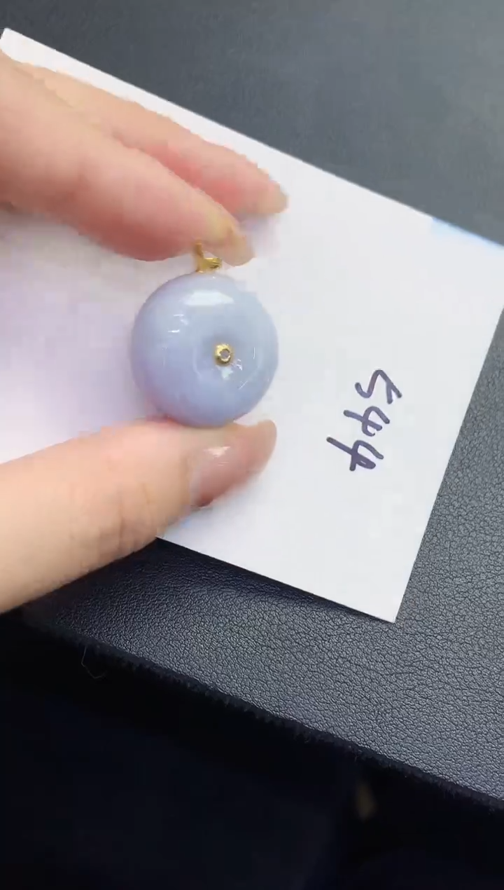 【闪购商品】翡翠18K金镶嵌颈饰000000000