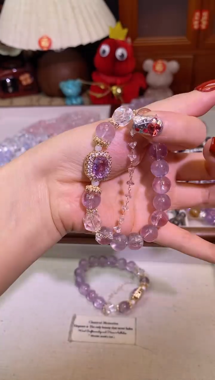 【闪购商品】紫晶手链未镶嵌1049手串