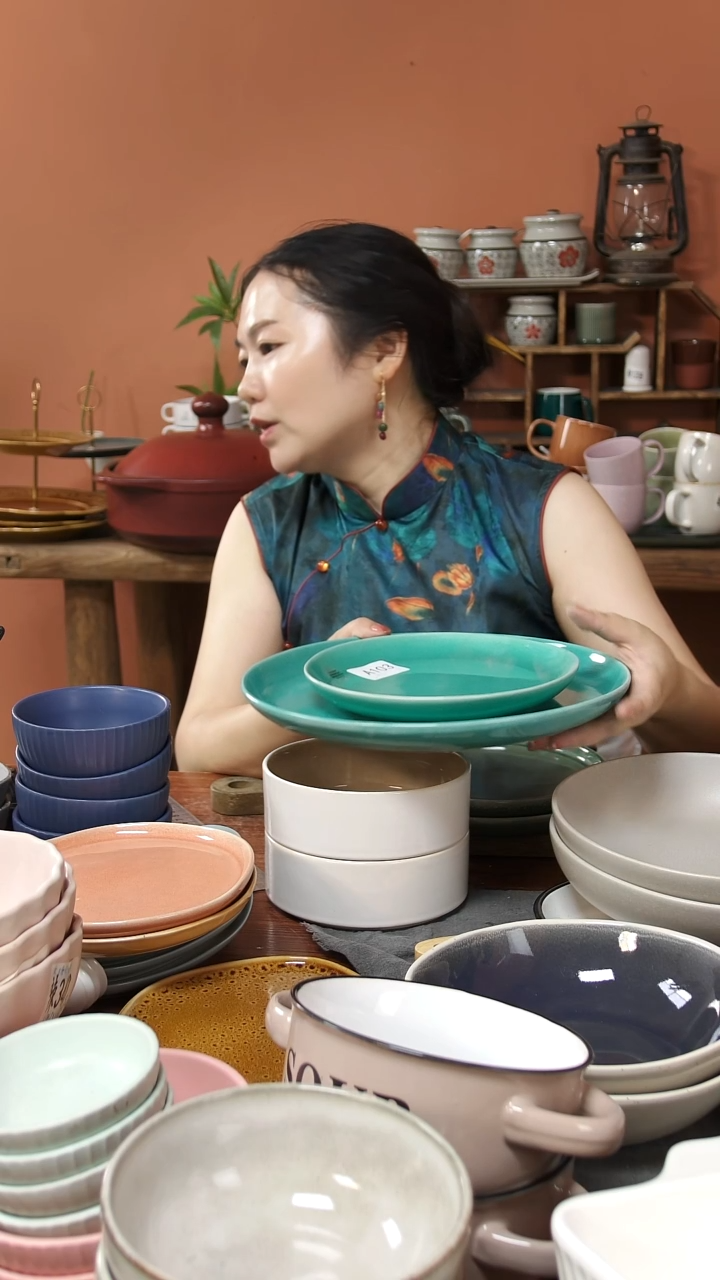 陶瓷用****2A103陶瓷大小盘2件套微瑕