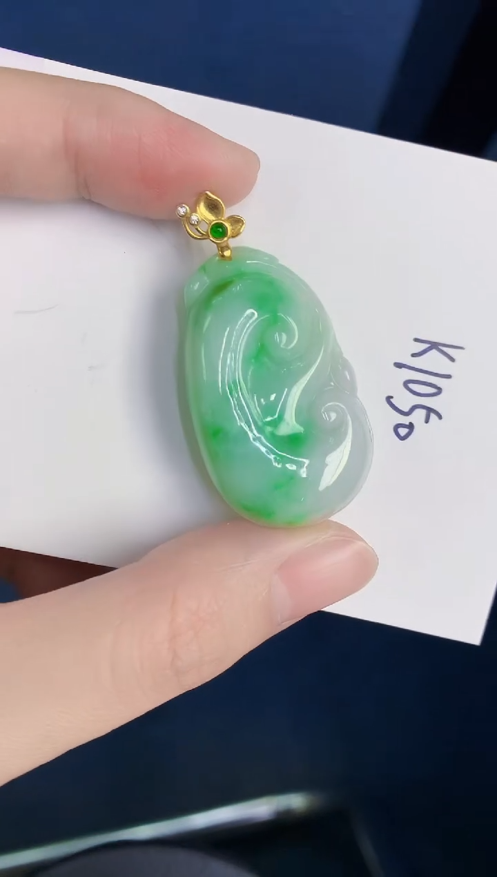 颈饰未镶嵌翡翠天然翡翠缅甸A货