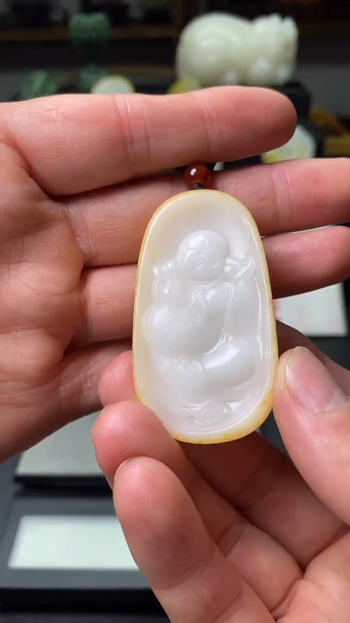 未镶嵌和田玉挂件1
