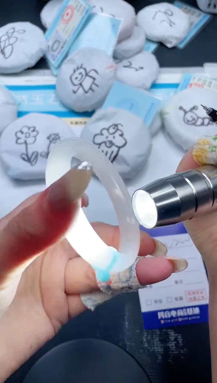 石英质玉手镯未镶嵌26V200-54