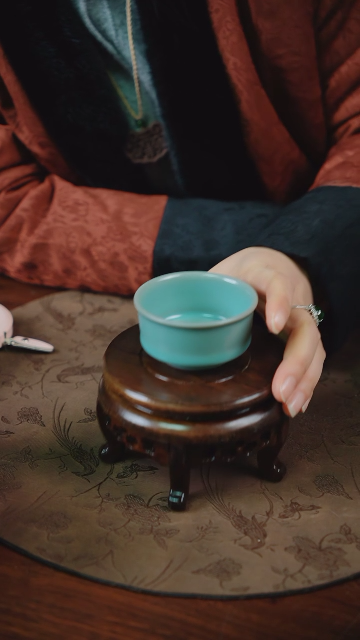 【闪购商品】杯15汝瓷纯手工雷子杯