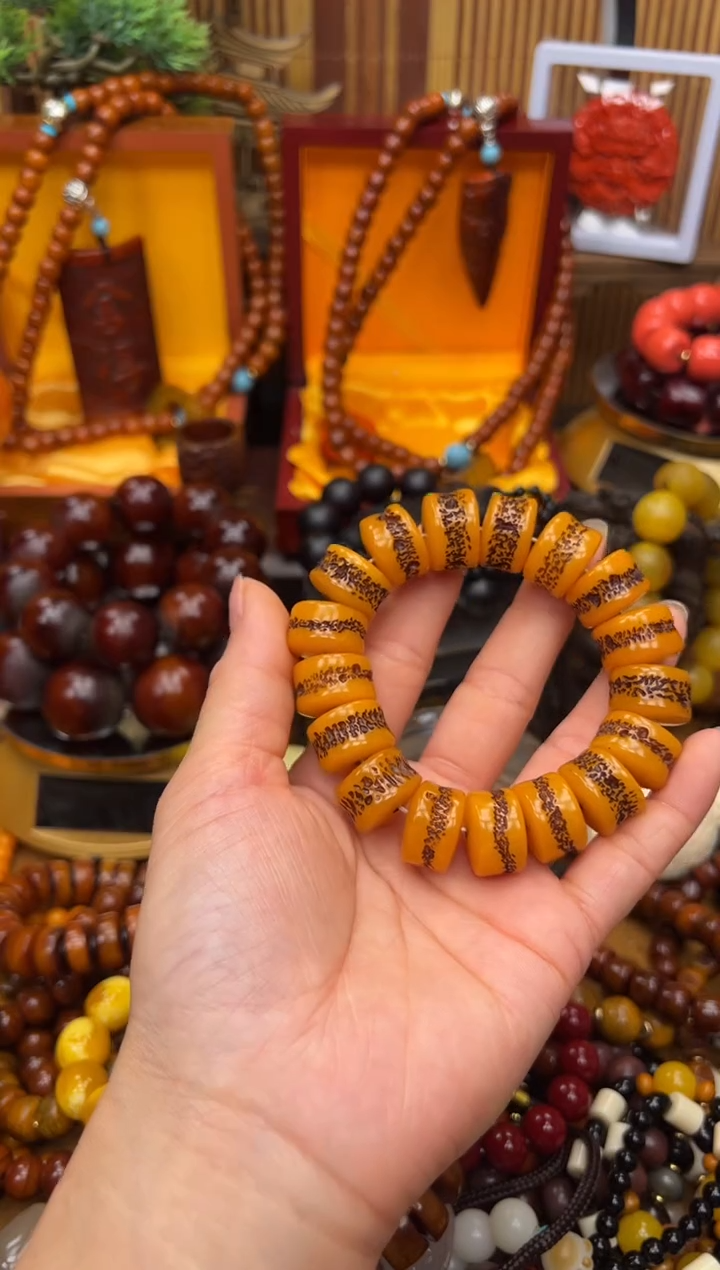 未镶嵌颈饰琥珀所见即所得所见即所得