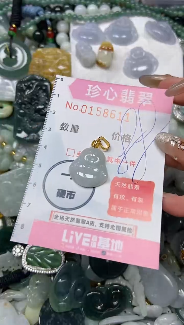 【闪购商品】翡翠颈饰未镶嵌闪购0158611