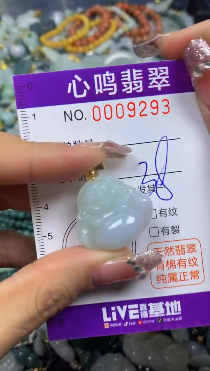 【闪购商品】翡翠颈饰未镶嵌闪购009293