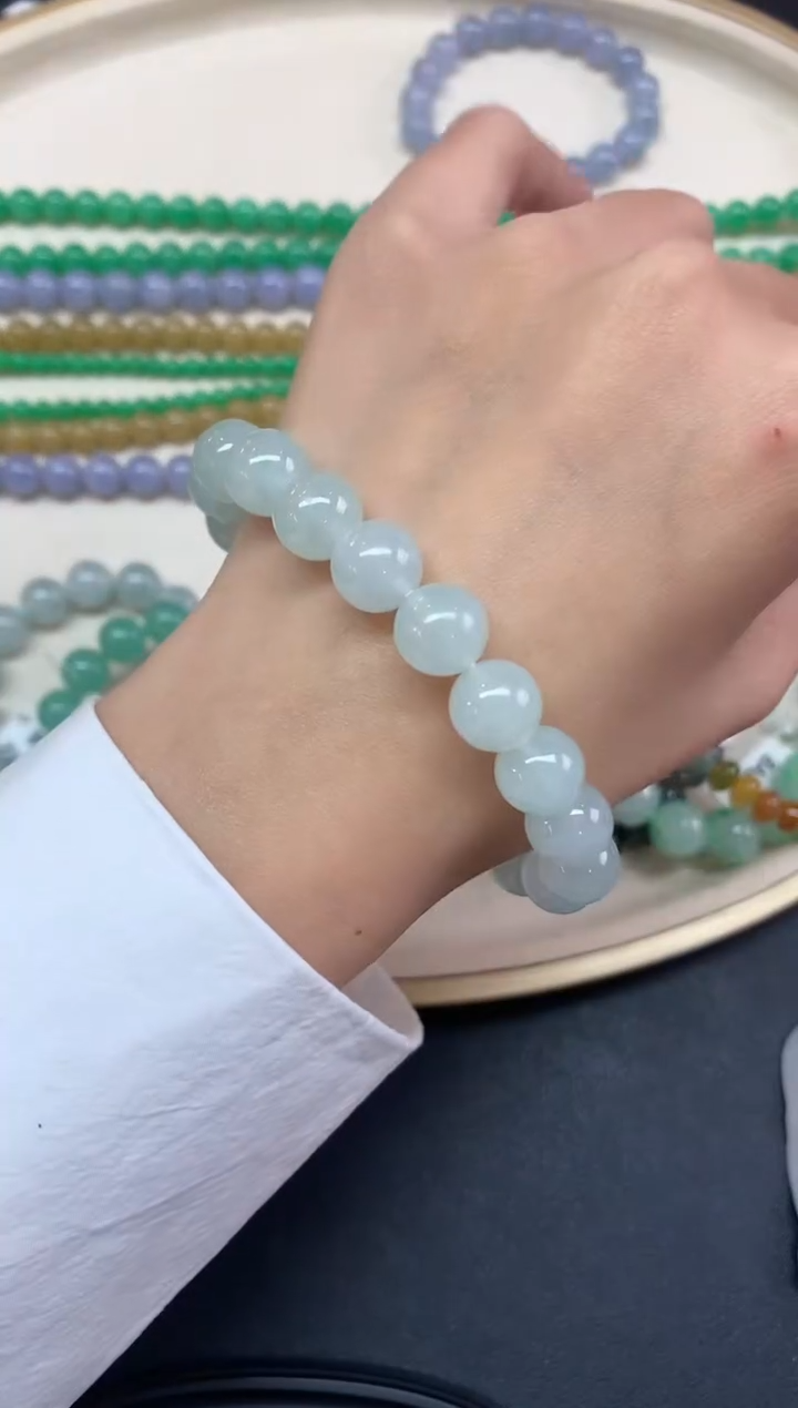 【闪购商品】翡翠手链未镶嵌手串A120|4800