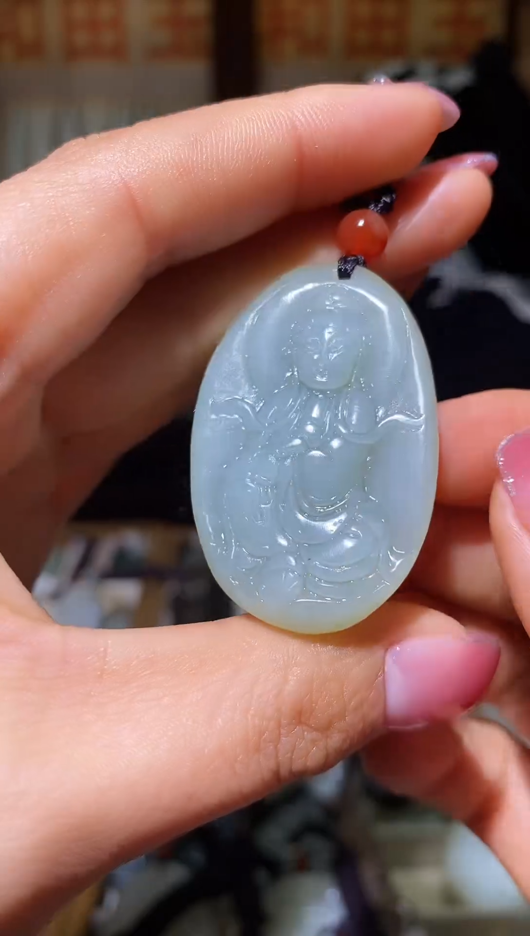 颈饰未镶嵌和田玉1