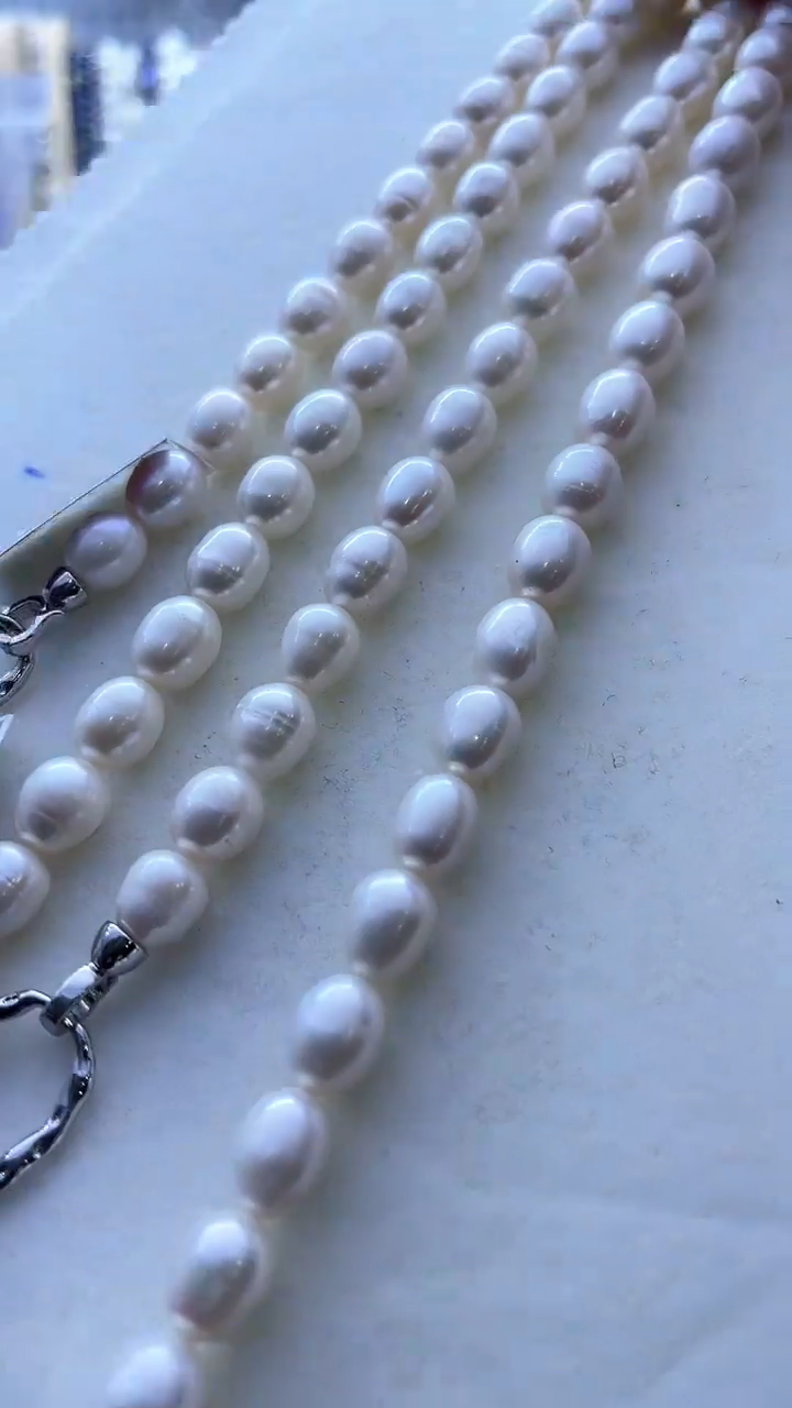 【闪购商品】淡水珍珠项链未镶嵌613定制  多样性发货 发其一