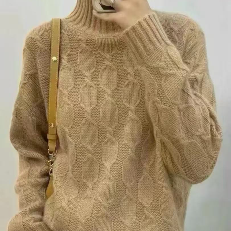 柔软秋冬女士长袖羊毛衫（直播间链接）