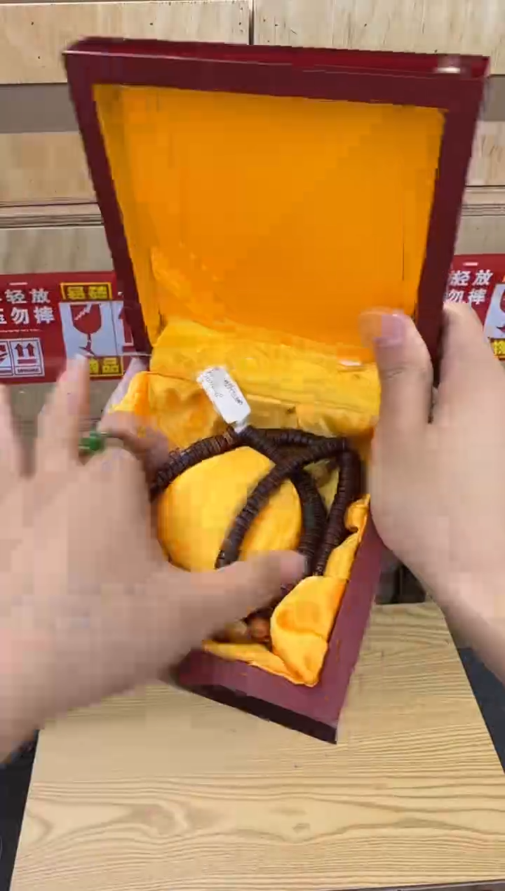 翎光合文玩精品手串三圈-无礼盒-@@ys1649