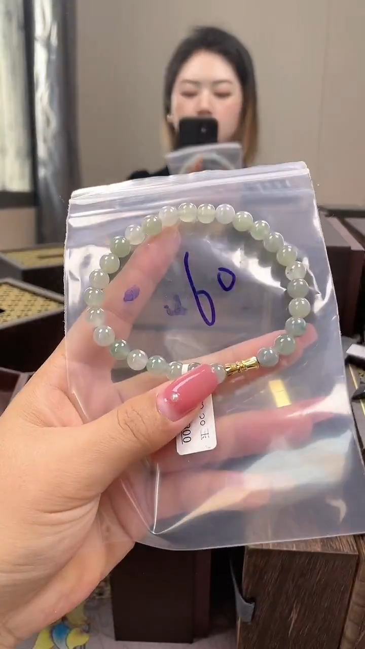 未镶嵌手链翡翠手串