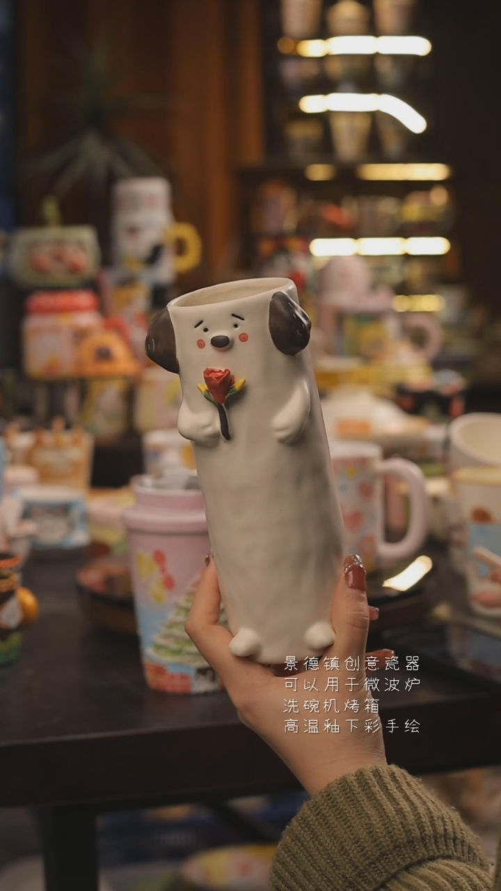 景德镇釉下彩绘设计师款式陶瓷