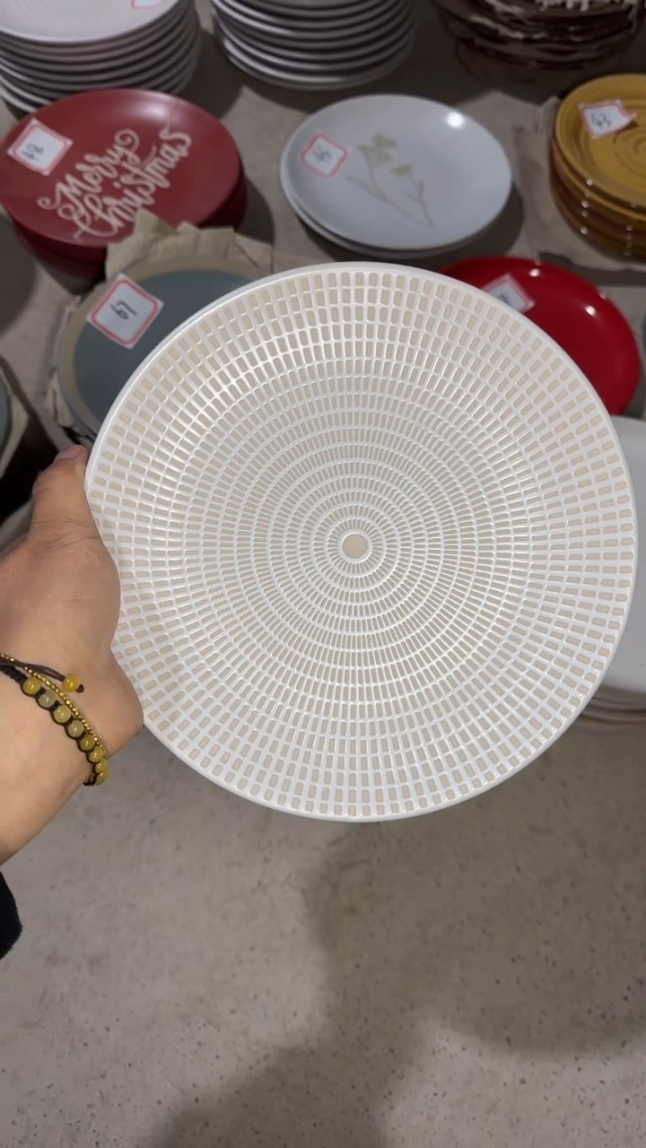 手工艺品钧瓷Y****?直播特惠八寸平盘一只装微瑕