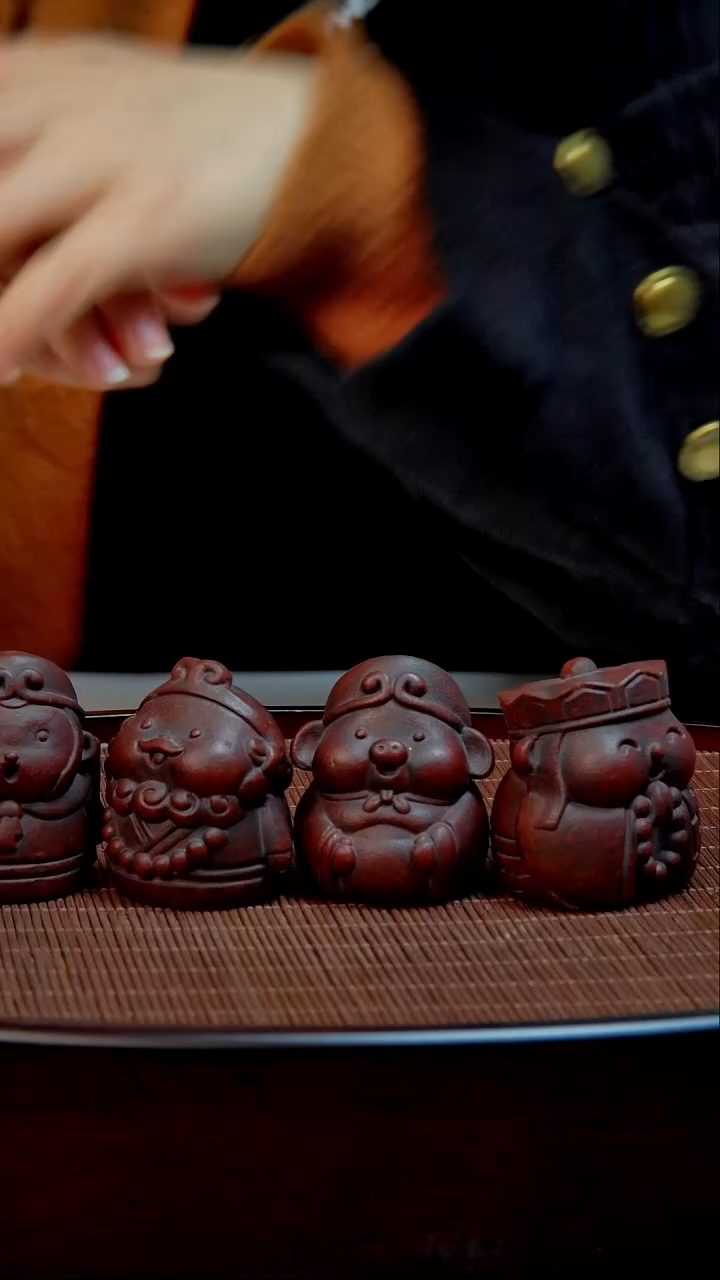 紫砂茶宠宜兴紫砂摆件
