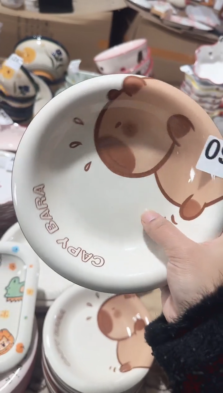 【7寸★2个】黑点针眼属正常陶瓷都有介意慎拍微瑕破损包赔