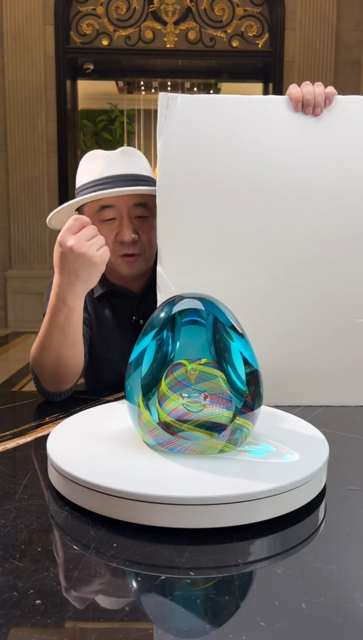 【闪购商品】茶宠AJ06502艺术琉璃摆件
