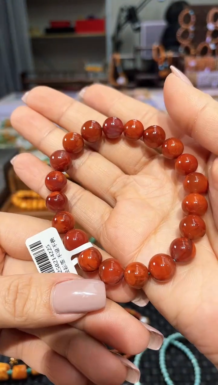 【闪购商品】南红玛瑙手串未镶嵌9mm手串