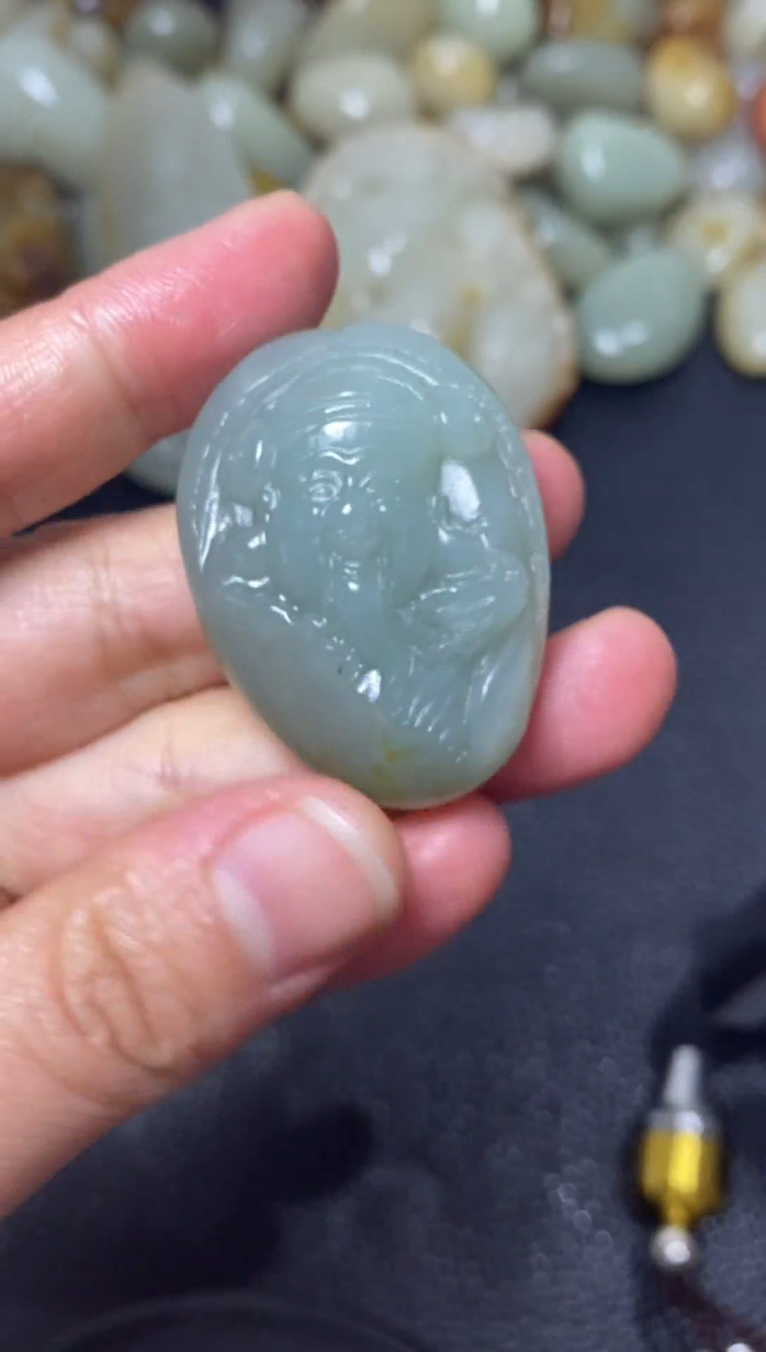 未镶嵌和田玉包链和田玉