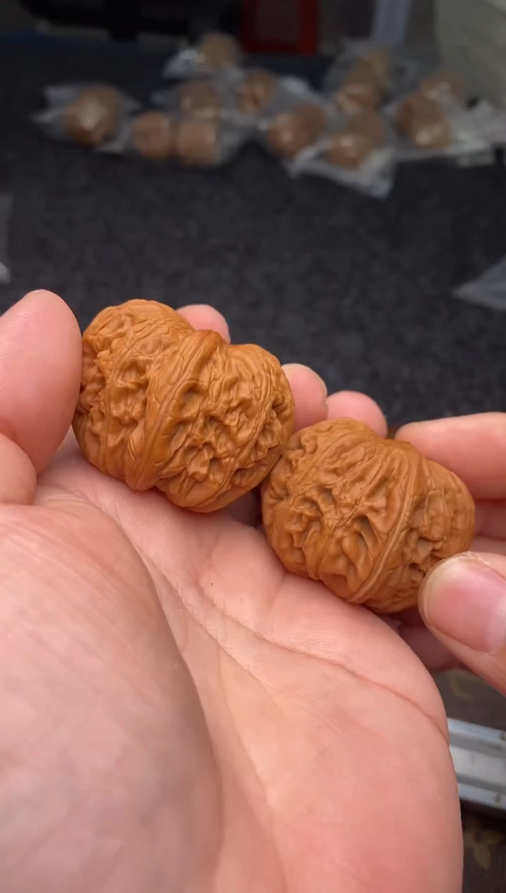 把件文玩核桃b231号44尺元宝