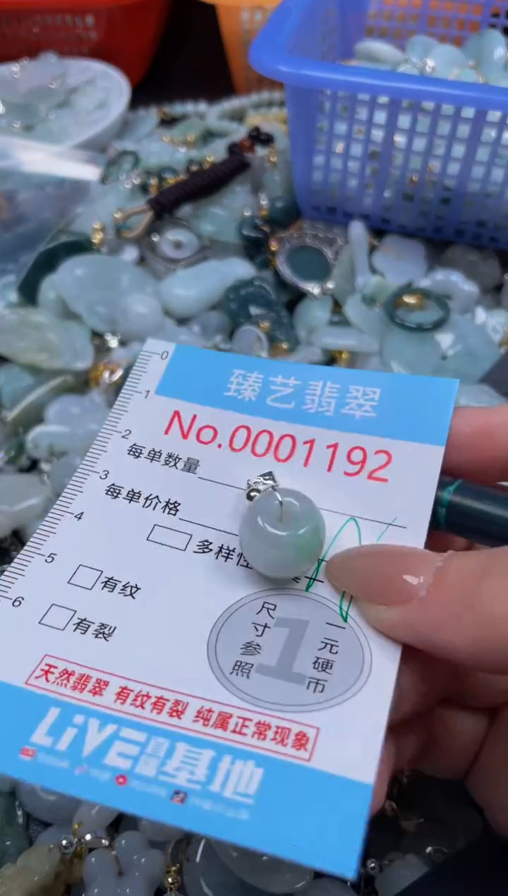 颈饰未镶嵌翡翠1192