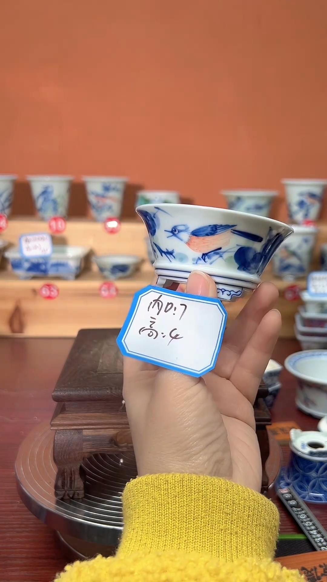 【闪购商品】景德镇墨奈陶瓷内口7高4左右