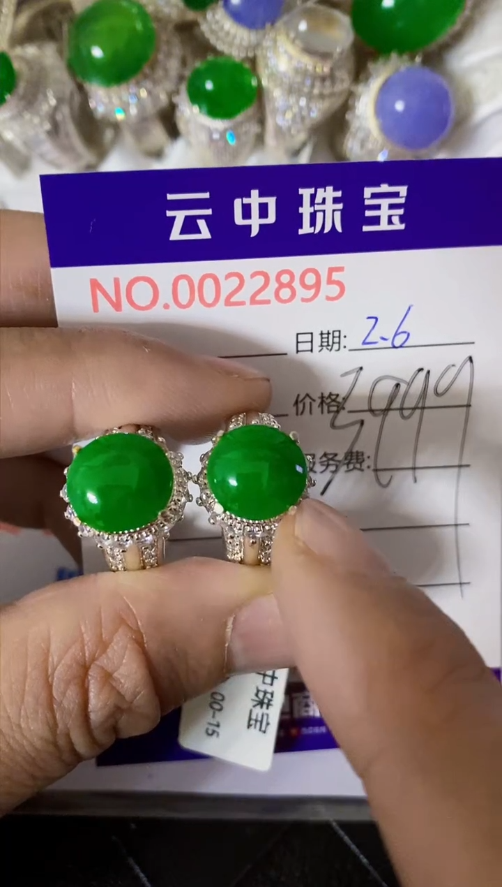 【闪购商品】翡翠戒指未镶嵌/28950000