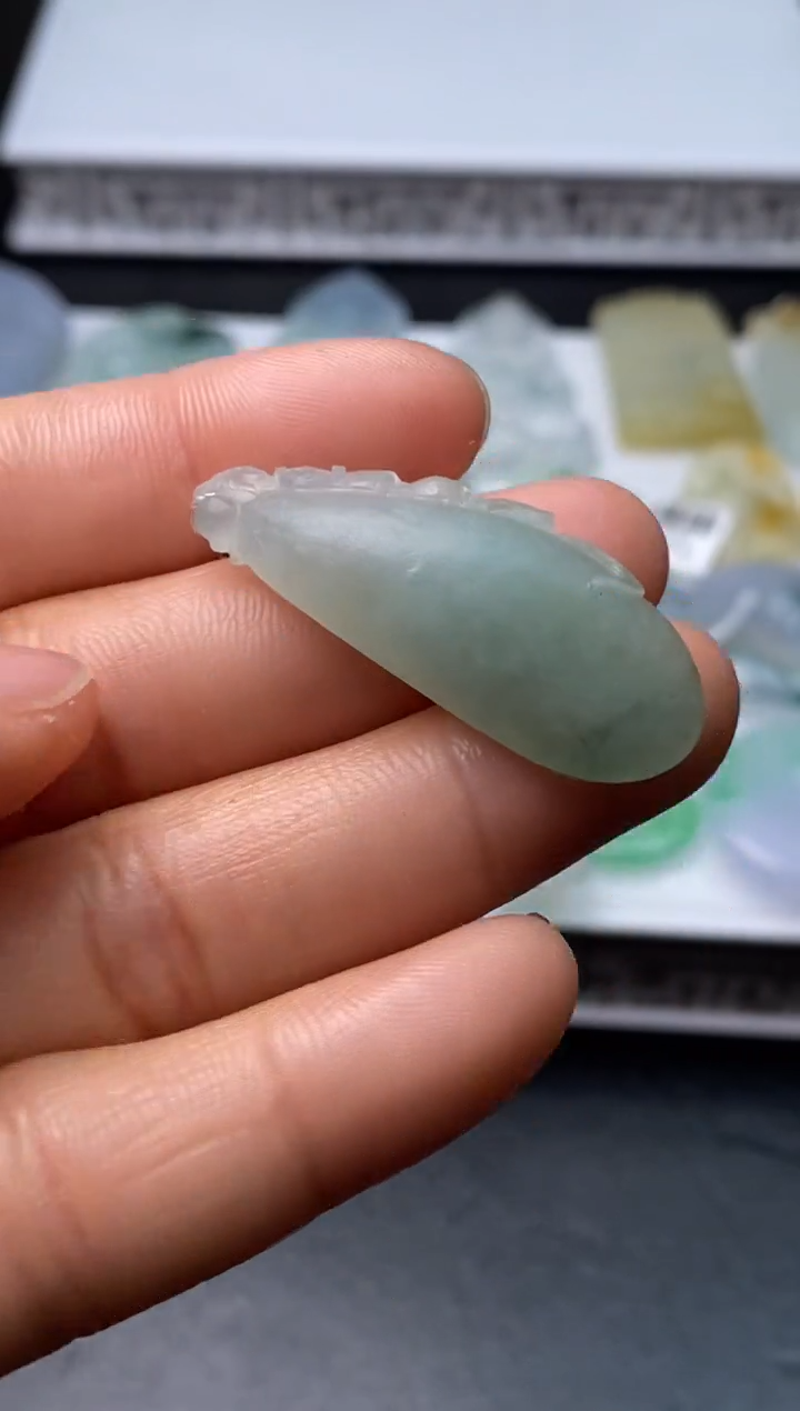 【闪购商品】定制翡翠未镶嵌翡翠毛货~多样性发货一个