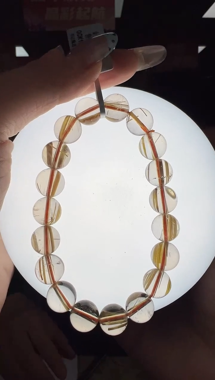 【闪购商品】水晶手链未镶嵌B47 gck1020 10mm