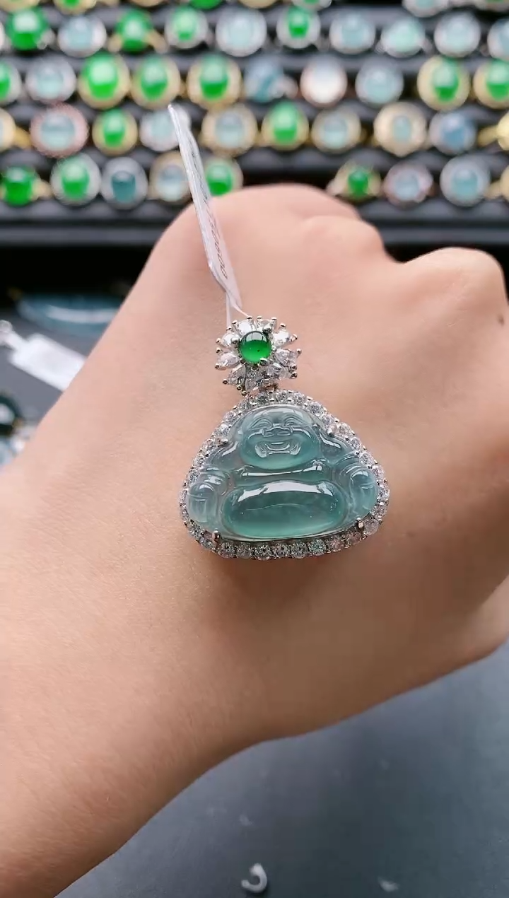 【闪购商品】翡翠戒指银S925镶嵌111111