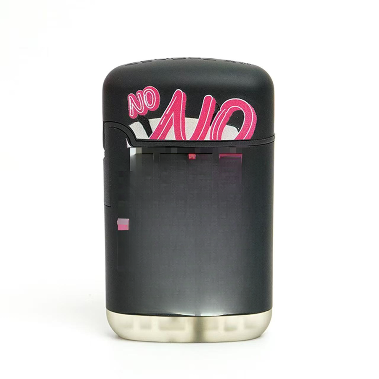 英伽潮玩【50°灰】磨砂手感打火机防风蓝焰直冲性感风可充气