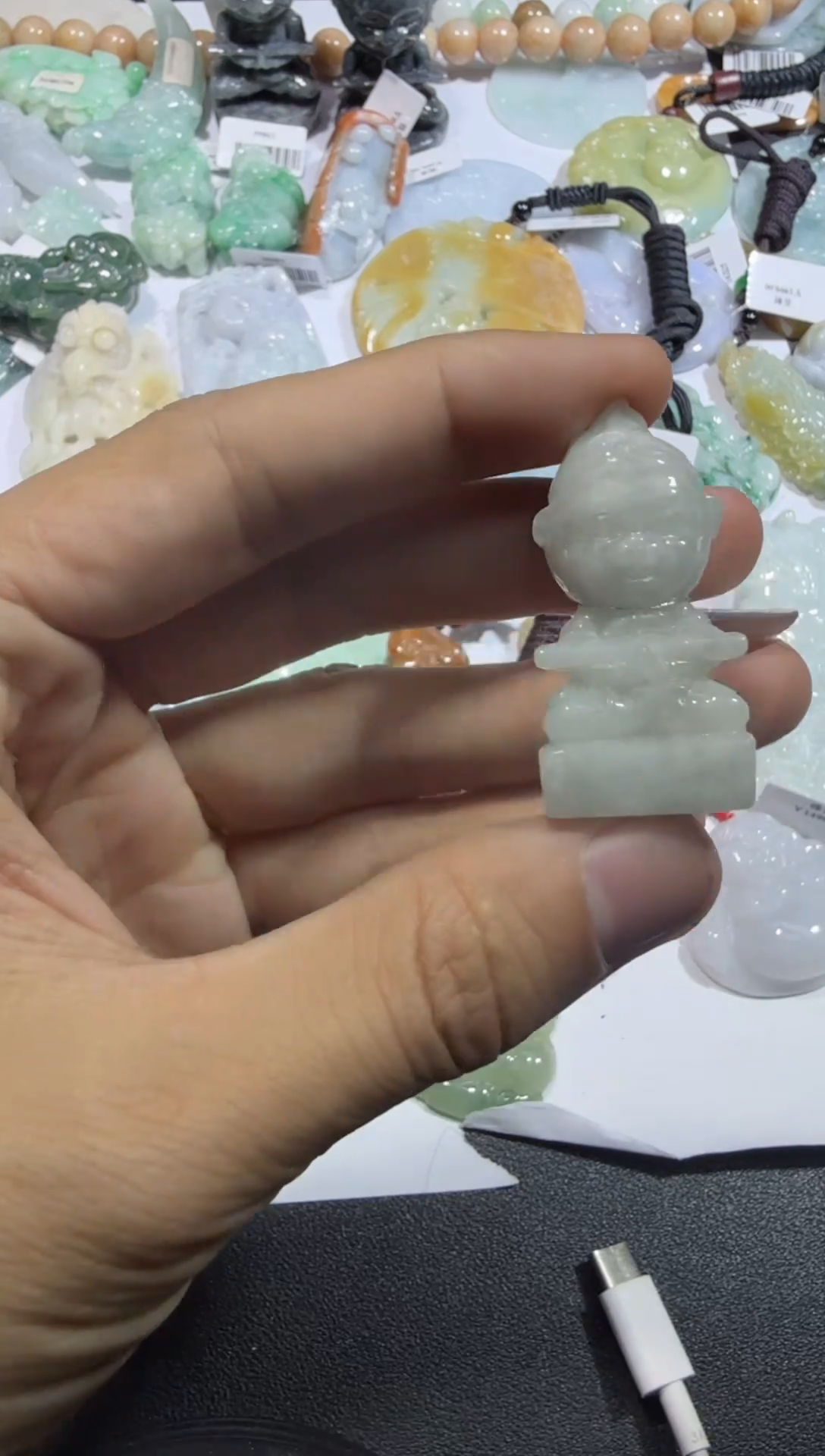 【闪购商品】翡翠颈饰未镶嵌00005226