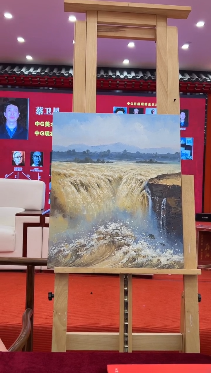 国画蔡卫星油画精品