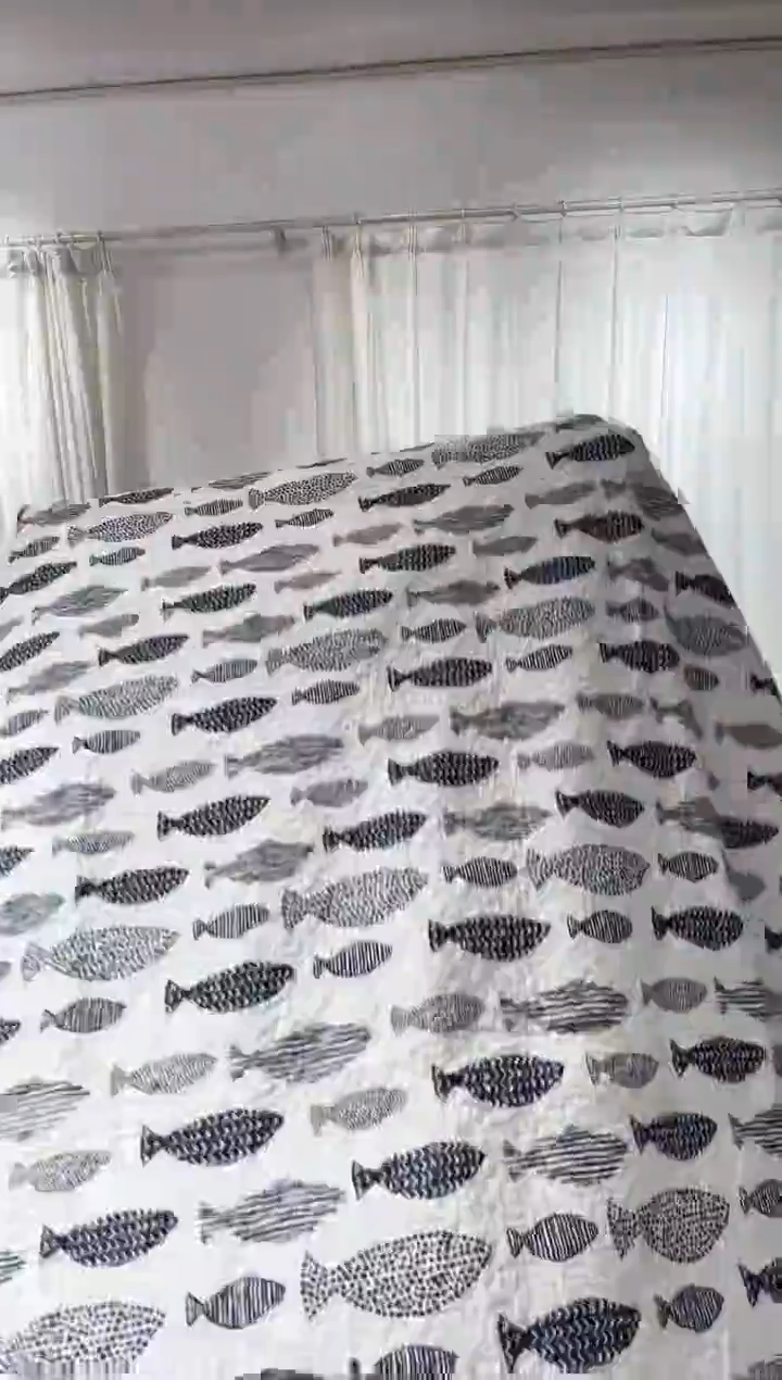 棉200*230纯棉床盖66号微瑕