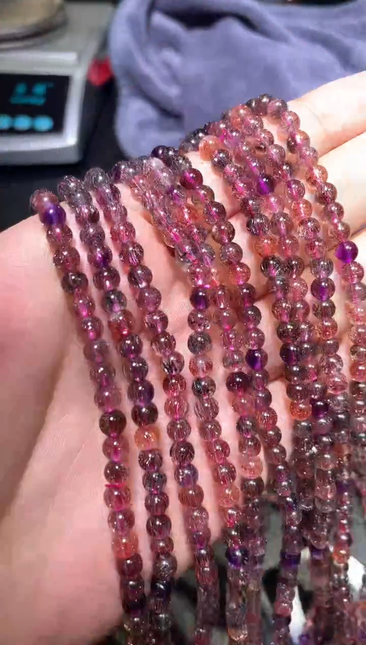 【闪购商品】水晶手链未镶嵌超七多圈A5（多样性发其一）