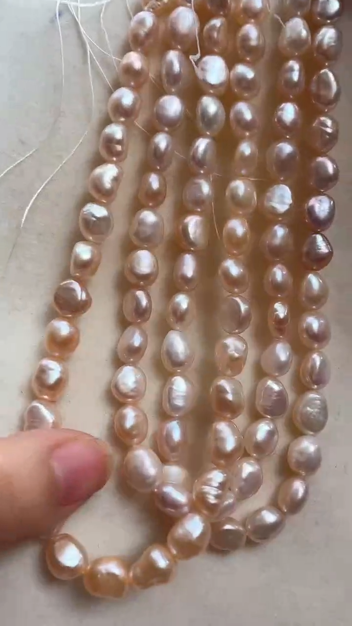 【闪购商品】淡水珍珠吊坠(不含链)合金巴洛克半成品