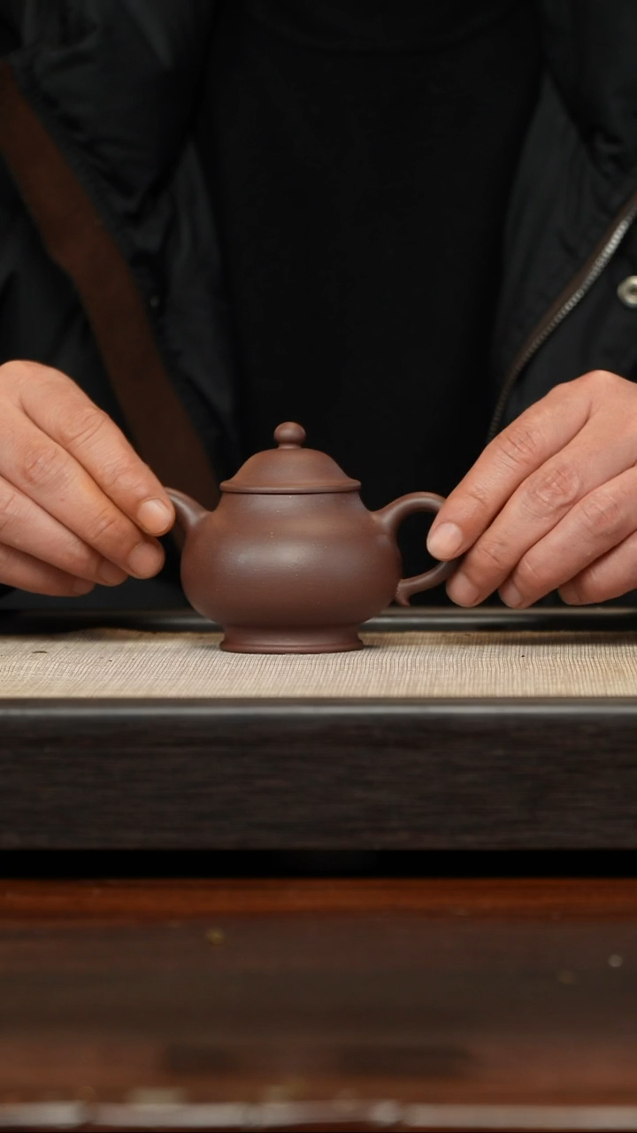 【闪购商品】紫砂茶壶紫泥潘壶