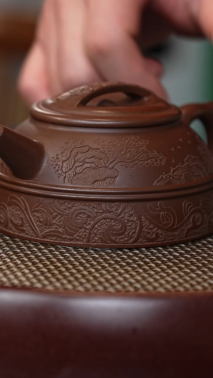 茶壶紫砂宜兴紫砂壶H85266