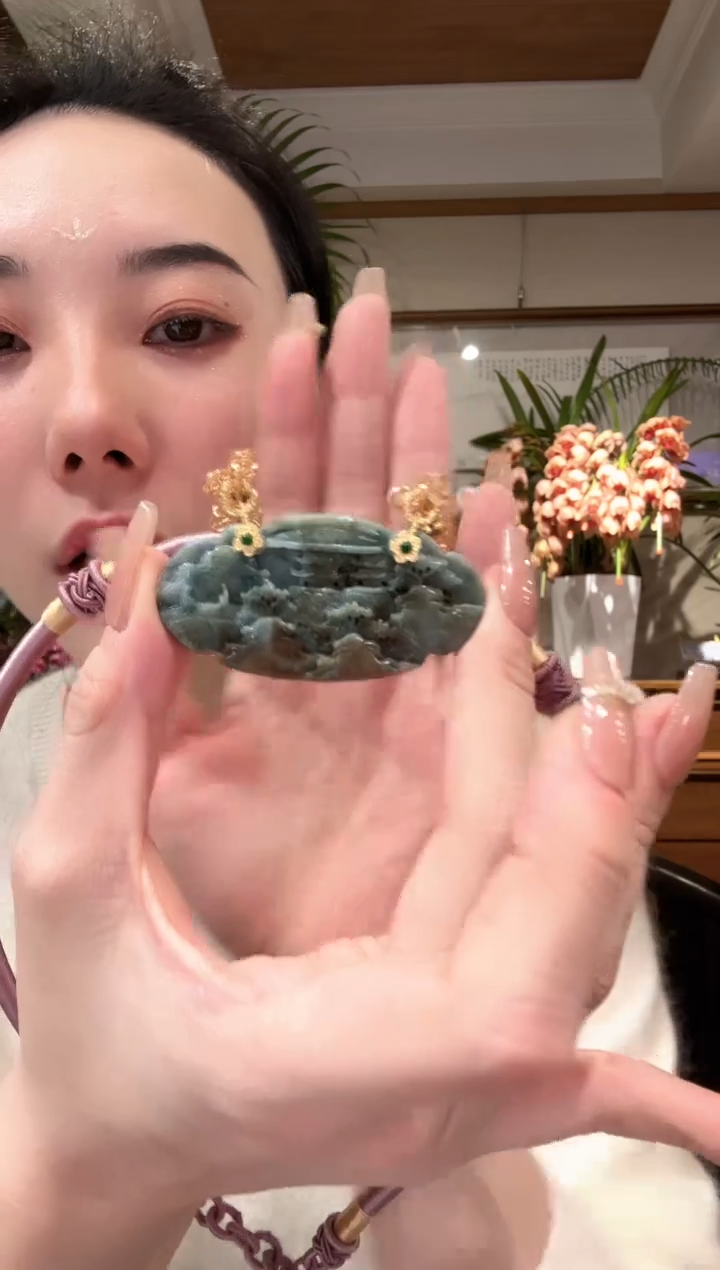 【闪购商品】翡翠颈饰未镶嵌国风