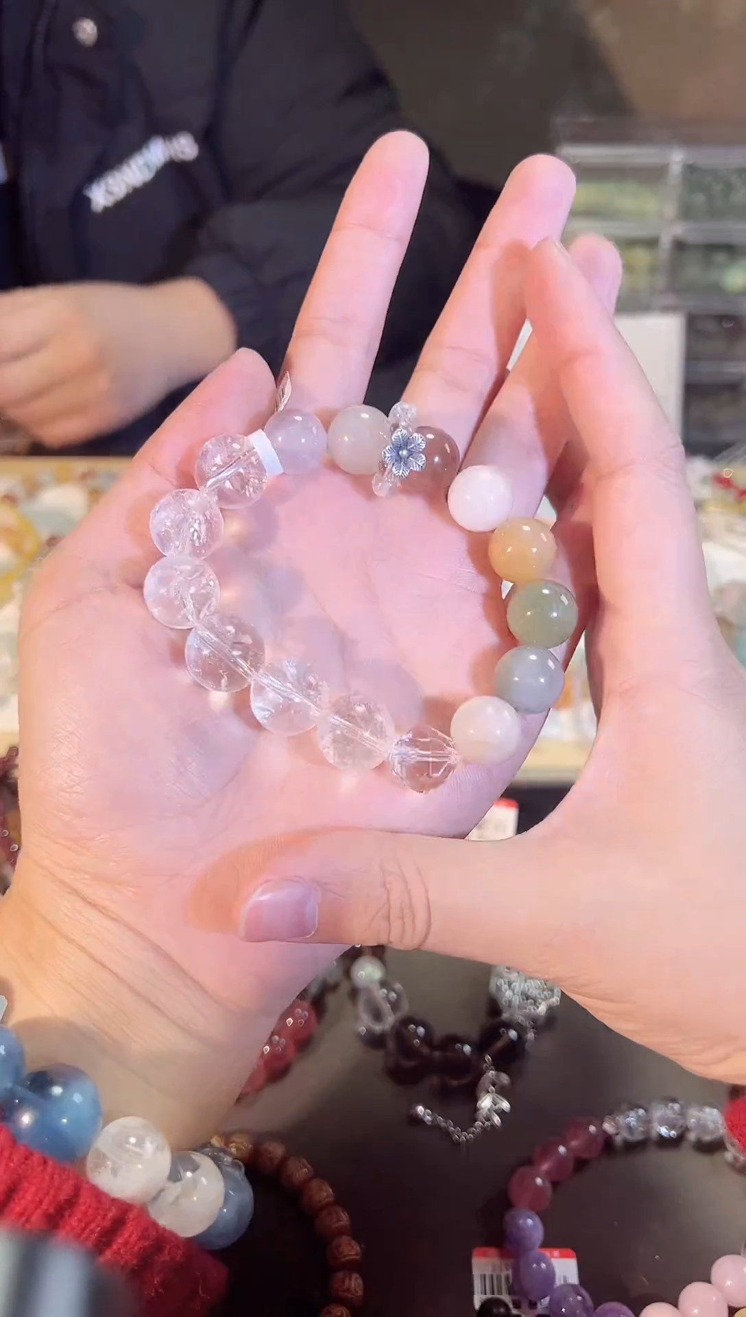 【闪购商品】水晶手链未镶嵌Q547手串