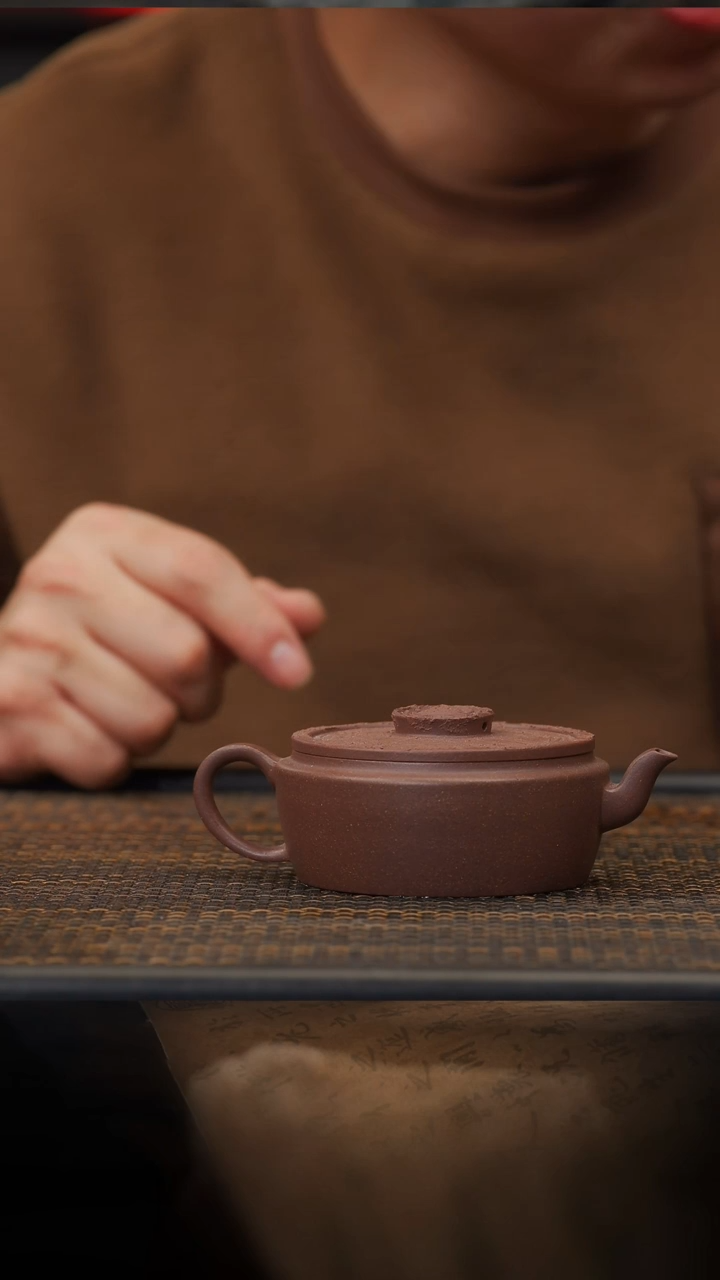 【闪购商品】紫砂茶壶39空山造器PH 单矿料/全手/大口汉瓦