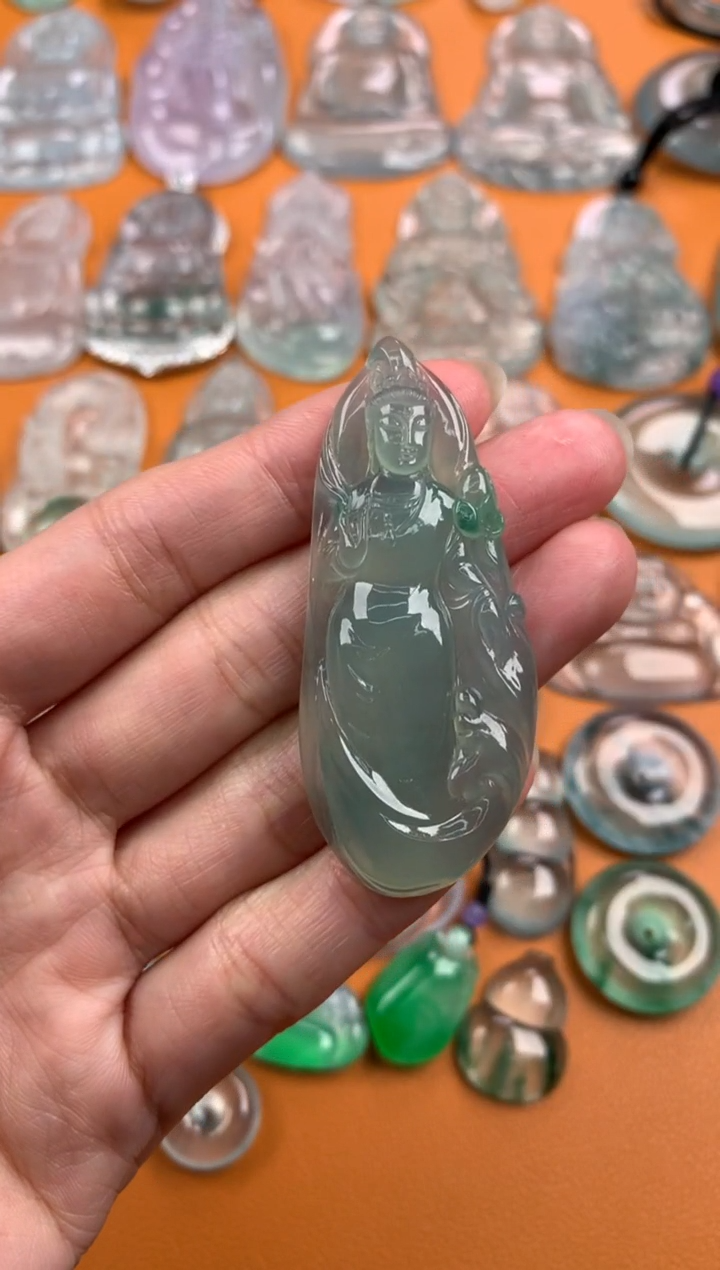 【闪购商品】翡翠颈饰未镶嵌57-24-5.7