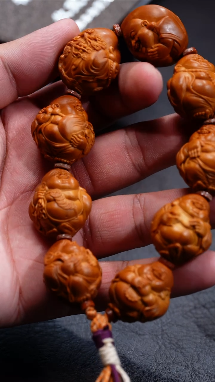 手串/手链橄榄核7*9苏工核雕