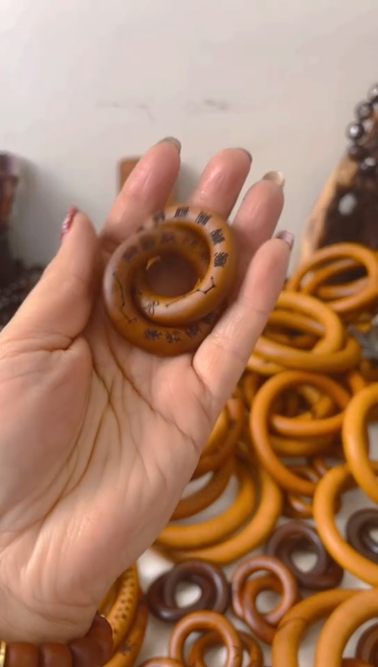 【闪购商品】枣木木雕乾坤圈25圈口一物一拍