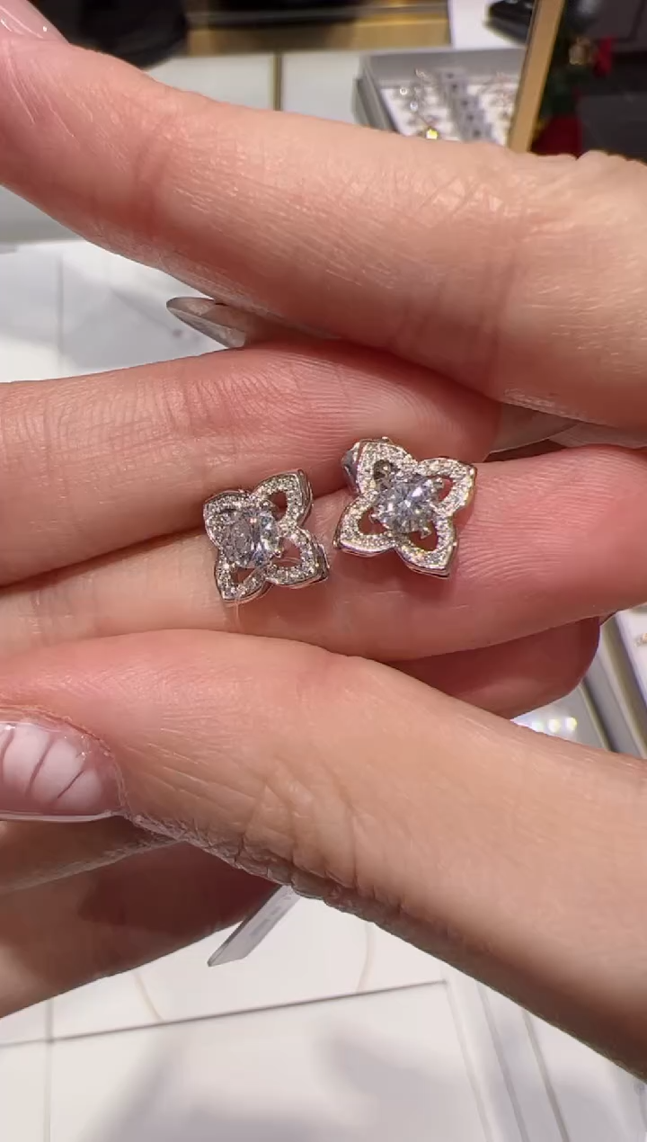 【闪购商品】实验室培育钻石18K金镶嵌@@00006444