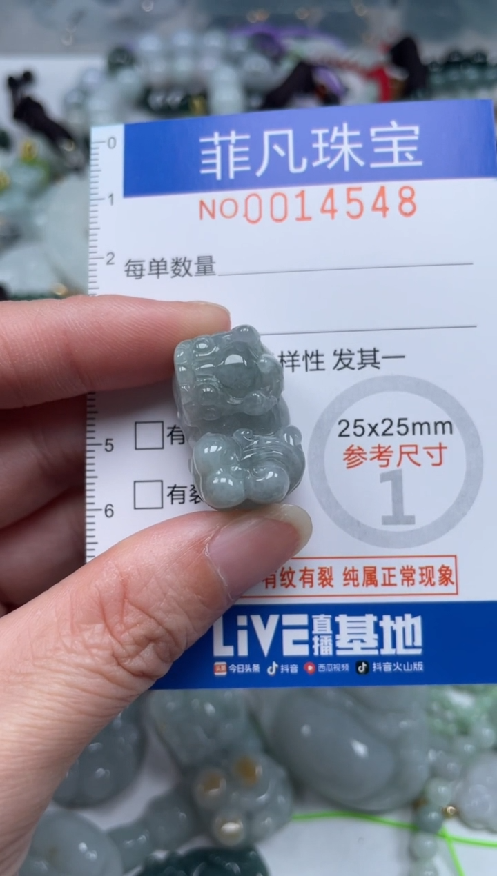 颈饰未镶嵌翡翠14548