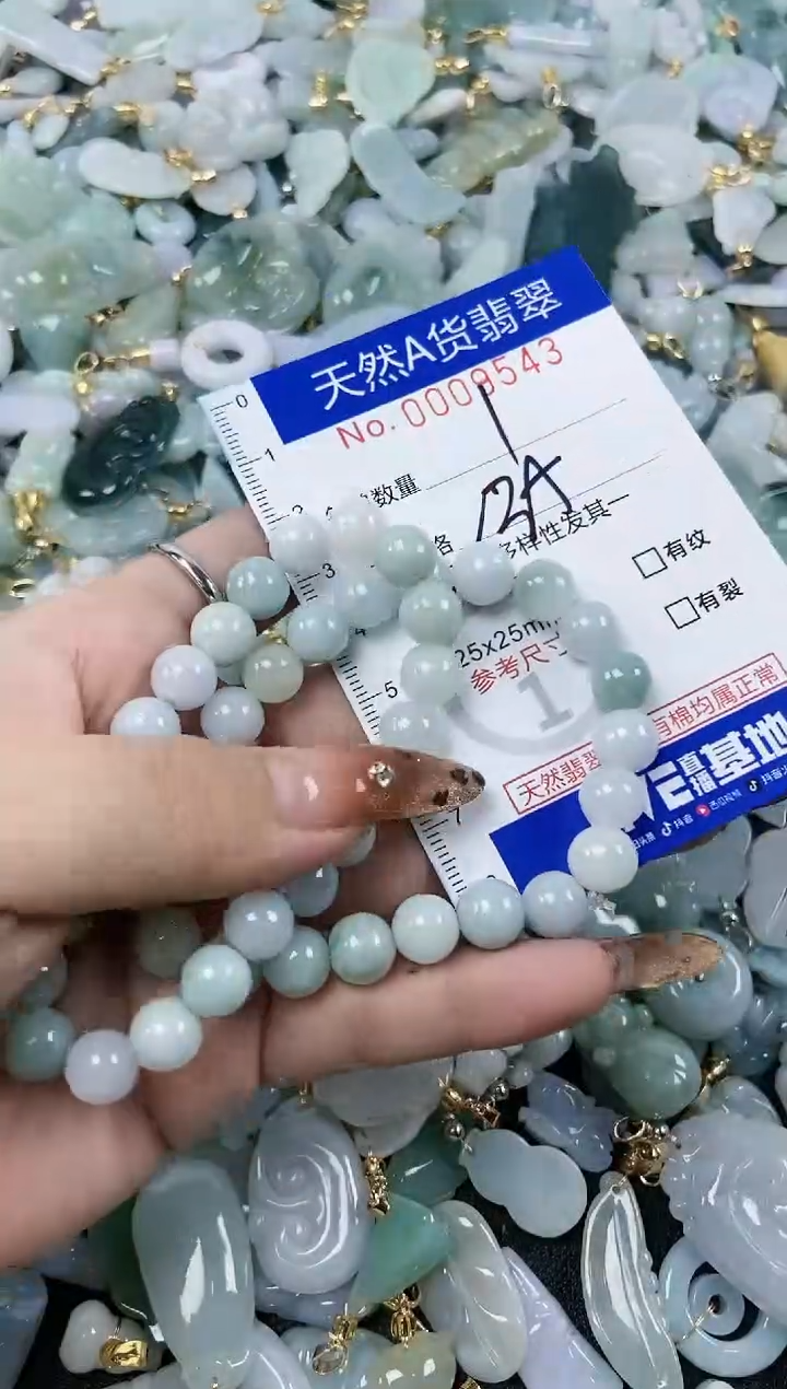 【闪购商品】翡翠颈饰未镶嵌天然A货翡翠