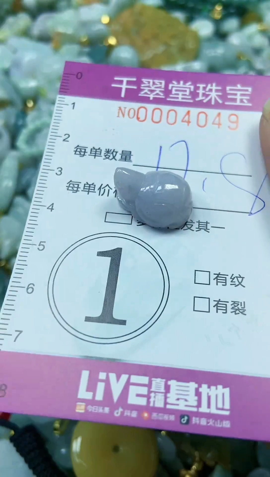 【闪购商品】翡翠颈饰未镶嵌闪购0004049