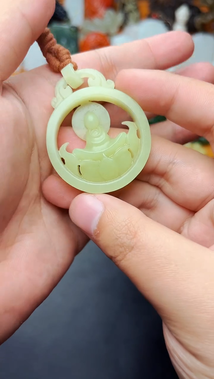 【闪购商品】和田玉颈饰未镶嵌悟道01